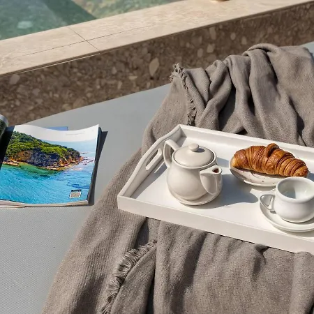 The White Luxury - Private Seaview With Pool By Mana Gers Villa Vasilikí