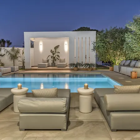 Villa The White Luxury - Private Seaview With Pool By Mana Gers Vasilikí