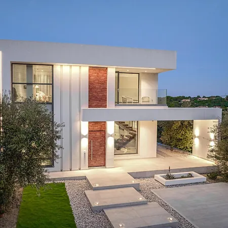 빌라 The White Luxury - Private Seaview With Pool By Mana Gers *