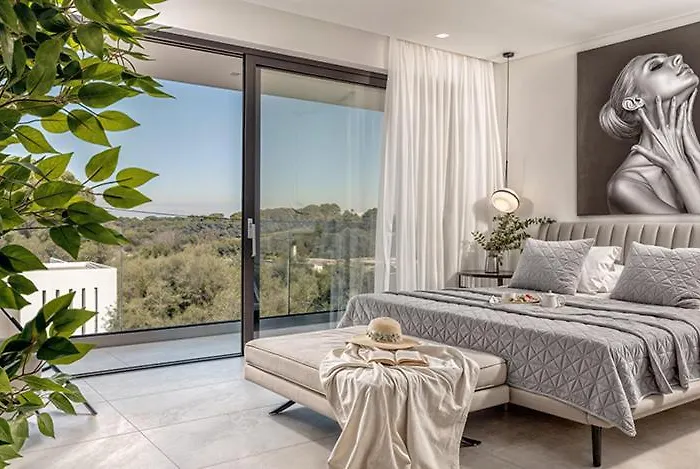 The White Luxury - Private Seaview With Pool By Mana Gers Vasilikí