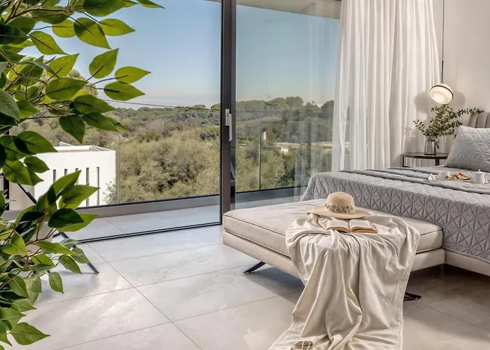 빌라 The White Luxury - Private Seaview With Pool By Mana Gers *