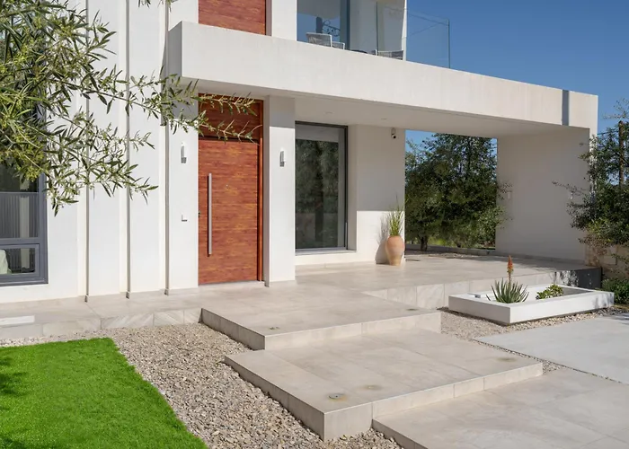 The White Luxury - Private Seaview With Pool By Mana Gers 빌라 Vasilikí
